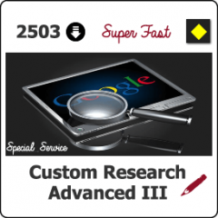 2503 Custom Research Advanced