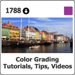 1788 Color Grading Tutorials | Tips & Videos
